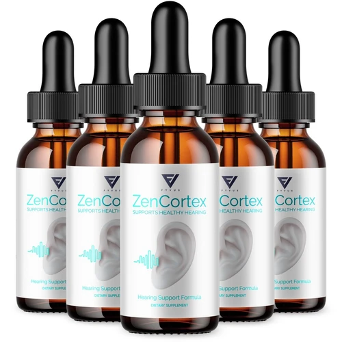 Illustration of how Zencortex works in the ear and brain